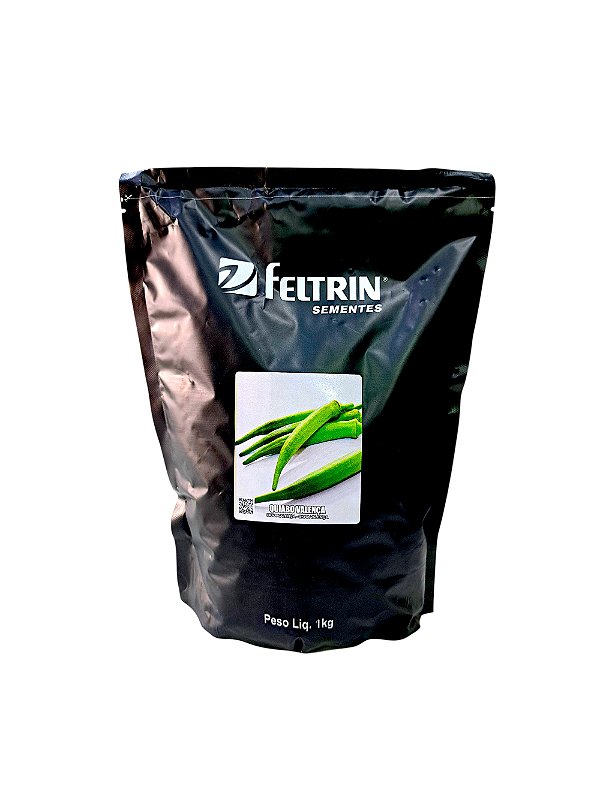 Sementes Quiabo Valença 1kg Feltrin