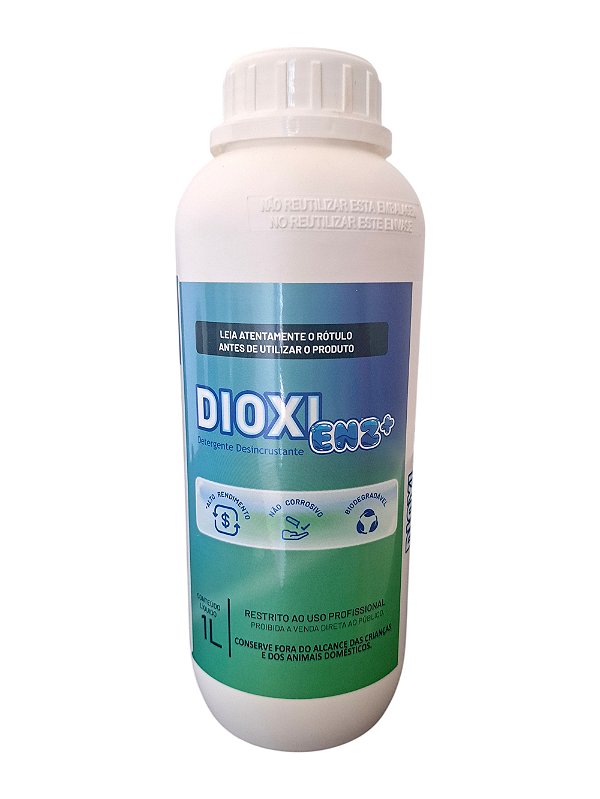 Detergente Enzimático Dioxide Enz+ 1L Para Limpeza Manual