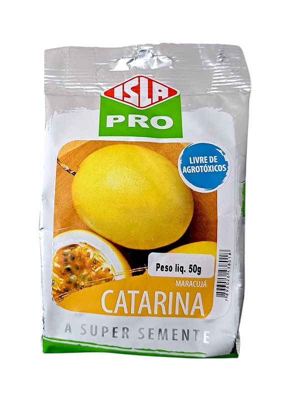 Sementes Maracujá Catarina Pacote 50g Isla Alta Germinação