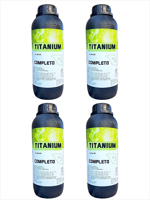 Adubo Fertilizante Solo Rico Foliar Completo 4 Litros
