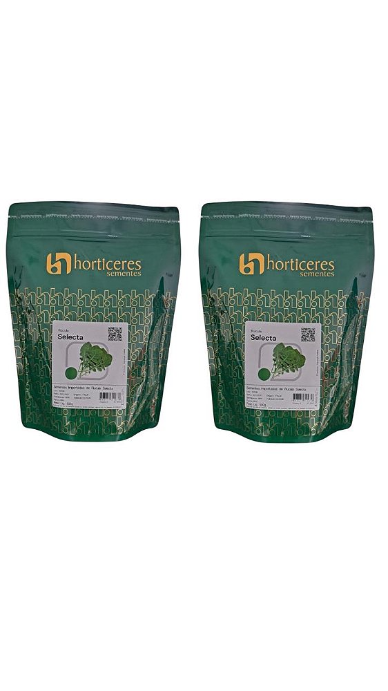Semente Rucula Selecta Folha Larga Horticeres 500g 2 Pacotes