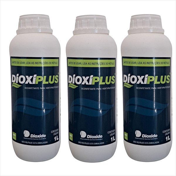 Dioxiplus Sanitizante Controle De Fungos Bactérias 3 Litros