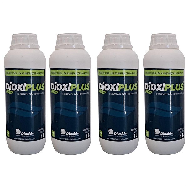 Dioxiplus Sanitizante Controle De Fungos Bactérias 4 Litros
