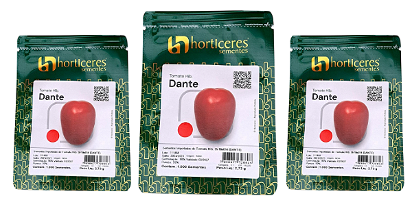 Tomate Híbrido Dante 3000 Sementes – Alta Produtividade