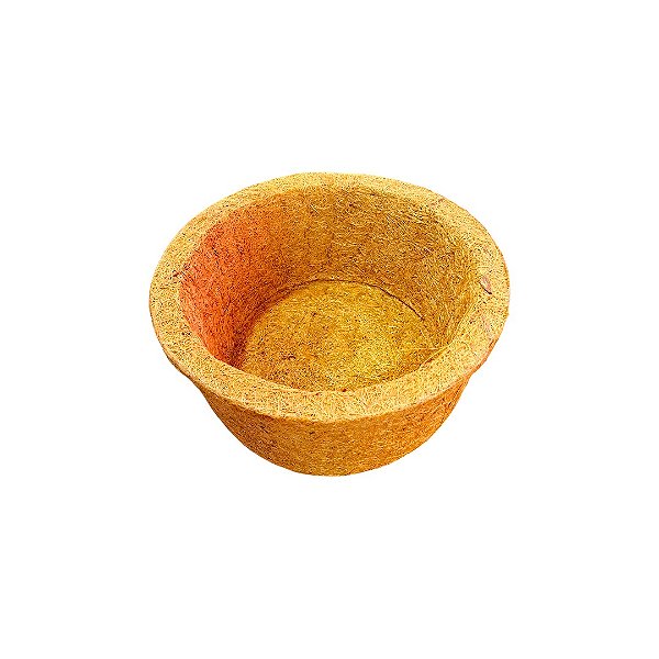 Vaso De Fíbra De Coco Grande 30Cm Eco E Ponto Para Folhagens