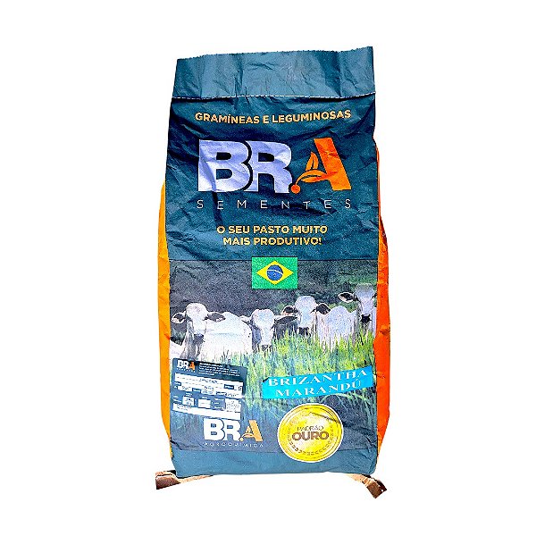 10 Kg Semente Incrustada Pastagem Brachiaria Marandu