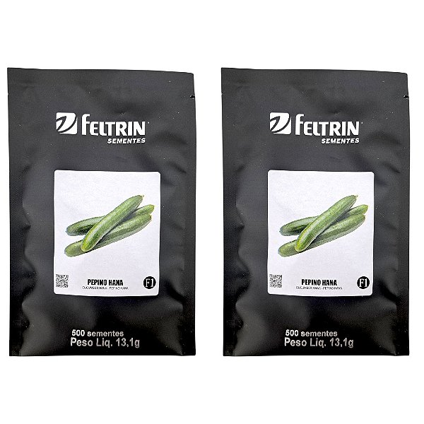 1000 Sementes Pepino Japonês Híbrido Feltrin Aodai
