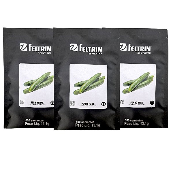 1500 Sementes Pepino Japonês Híbrido Feltrin Aodai