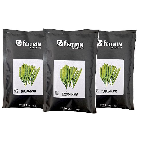 Semente Quiabo Santa Cruz 47 300G Feltrin