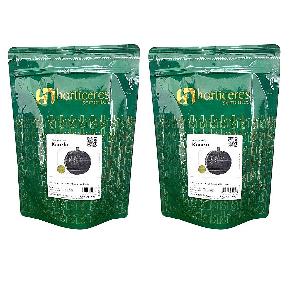 Abóbora Cabotiá Híbrida Kanda 2000 Sementes Horticeres