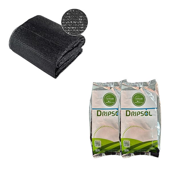 Tela De Sombreamento 2x50 80% + Fertilizante Nks 2kg