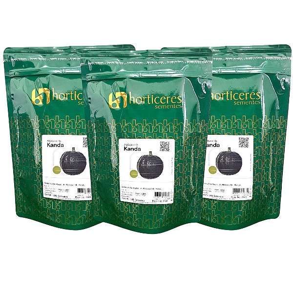 Abóbora Cabotiá Híbrida Kanda 3000 Sementes Horticeres