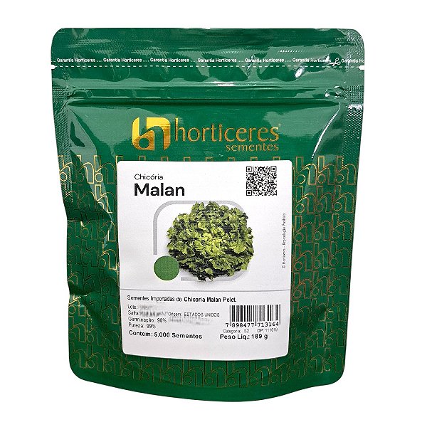 Chicória Malan 5000 Sementes Horticeres  - Para Plantio Profissional