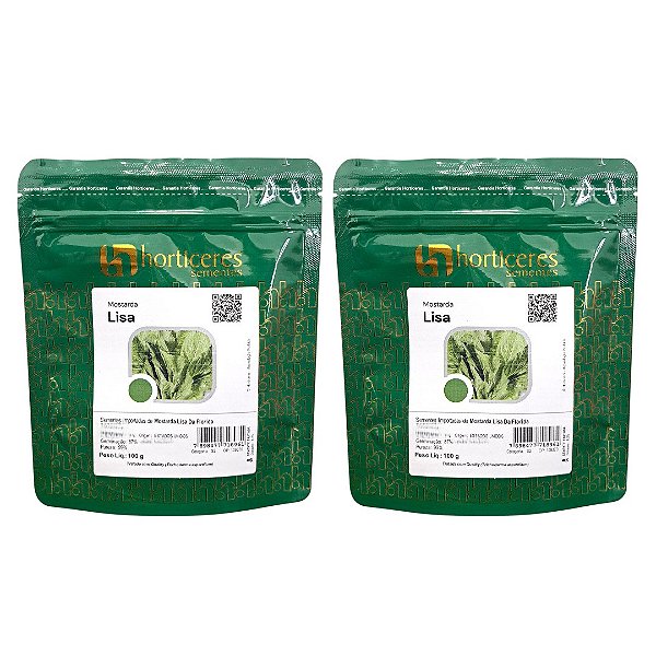Sementes Mostarda Lisa da Flórida 200g Horticeres
