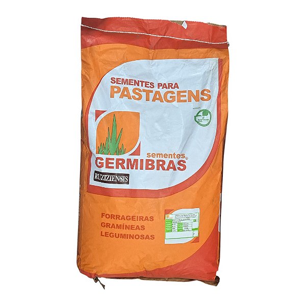 Saco 20kg Semente de Brachiaria Ruziziensis CV50