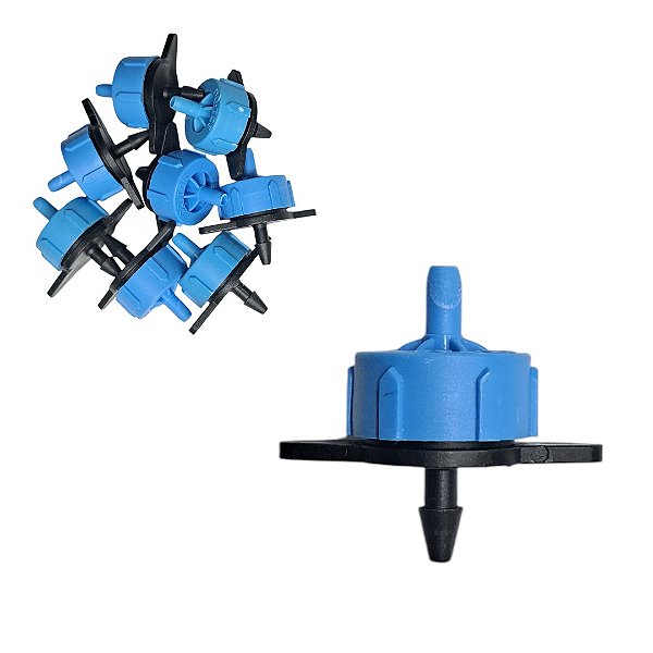 20 Un Botão Irrigação Gotejo Ecodrip 8l/h Autocompensado