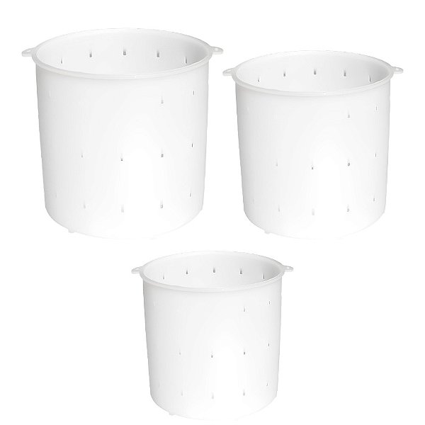 Kit Formas Para Queijo 1kg- 500g- 250g Injesul Industrial