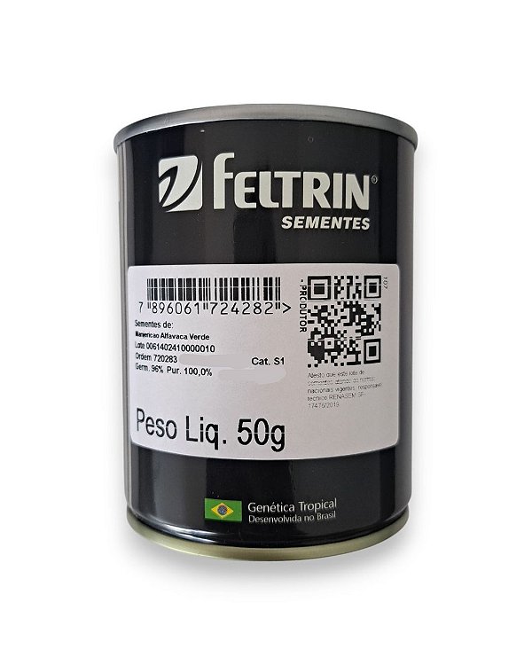 50g Semente Manjericão Alfavaca Verde - Feltrin