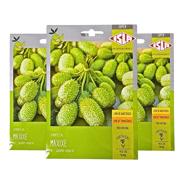 Sementes 30g Maxixe Isla para Horta Caseira - Cultivo Fácil