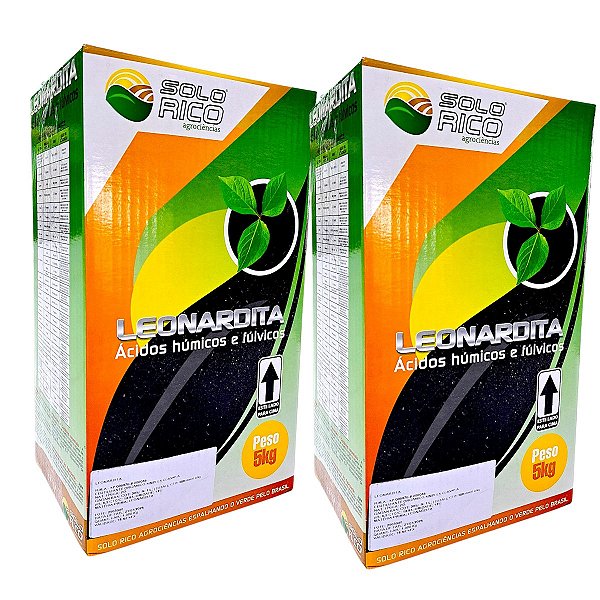 Caixa 10kg Adubo Leonardita Solúvel – Pastagem Mais Produtiva