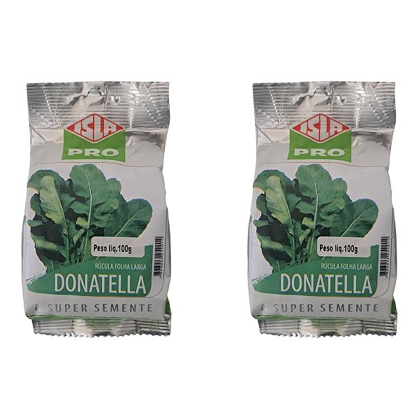 Sementes 200g Rúcula Donatella Folha Larga - Isla