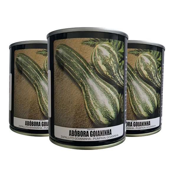 300g Sementes de Abóbora Goianinha Ideal Para Cultivo - Feltrin