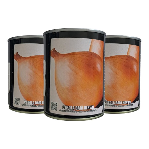 Kit 300G Sementes de Cebola Baia Herval - Feltrin