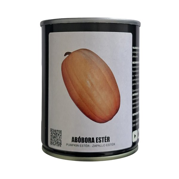 Sementes Abóbora Moranga Estér 100g – Produção Alta e Frutos de Excelente Qualidade