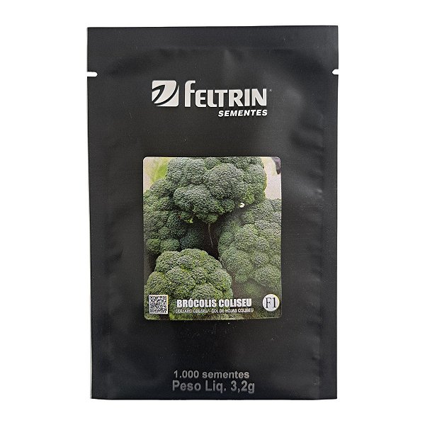 1000 Sementes de Brócolis Coliseu Híbrido Feltrin – Alta Produção