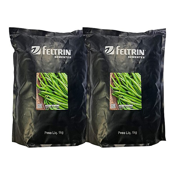 2kg Sementes Feijão Carioca Dynamo Feltrin com Alto Rendimento e Vigor