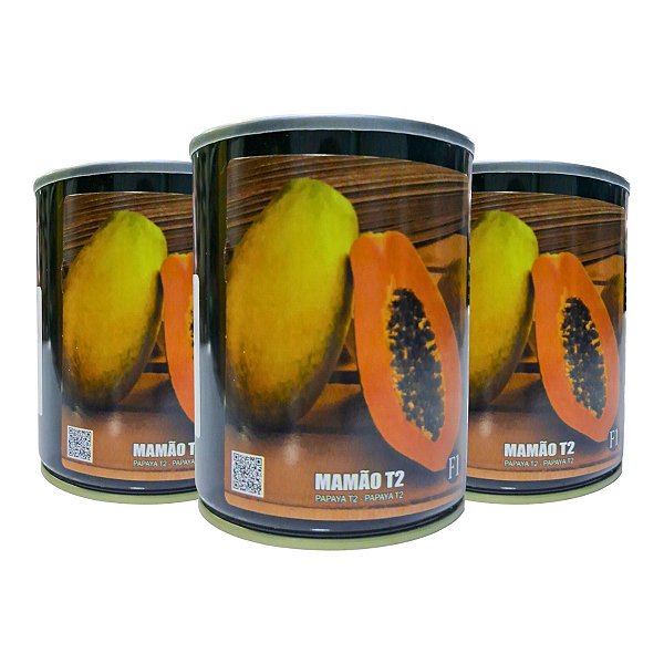 3000 Sementes Mamão Formosa T2 Feltrin – Formato Alongado e Polpa Alaranjada