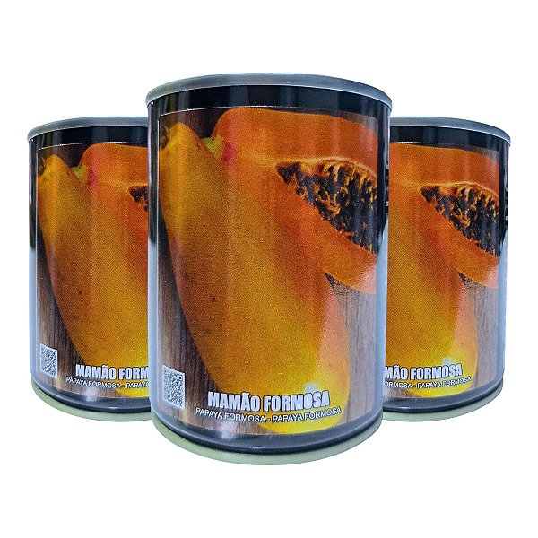 150g Sementes Mamão Formosa Feltrin – Formato Alongado e Polpa Alaranjada
