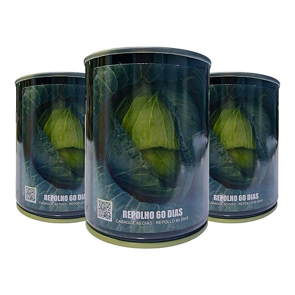 300g Sementes Repolho 60 Dias Feltrin - Para Produtores e Hortas