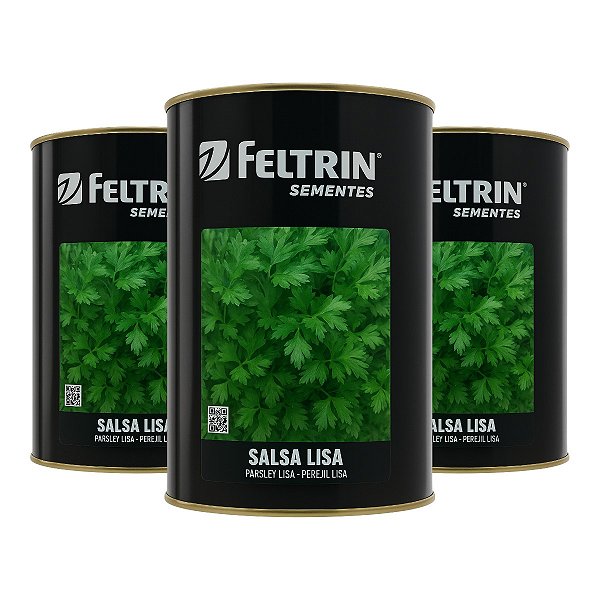 Sementes de Salsa Lisa 1,5kg Feltrin – Folhas Verdes e Brilhantes
