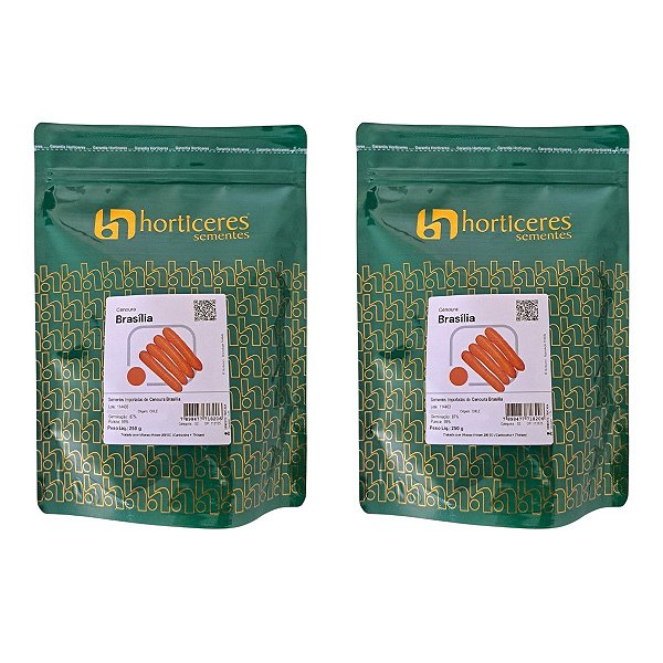 500g Sementes de Cenoura Brasília - Horticeres