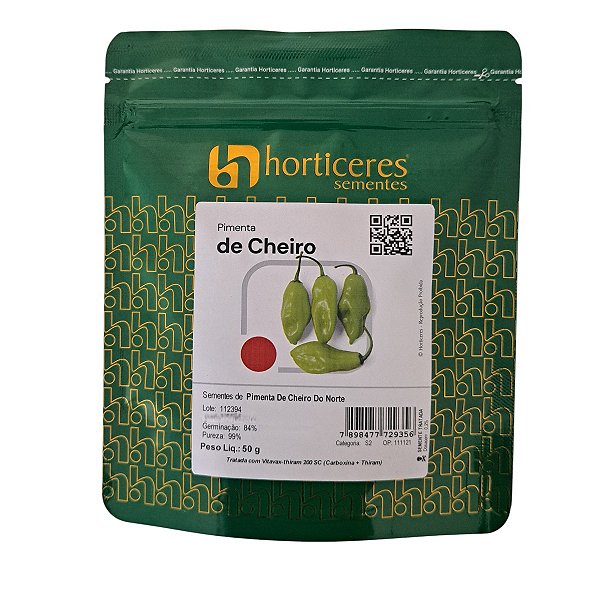 50g Sementes de Pimenta de Cheiro do Norte - Horticeres