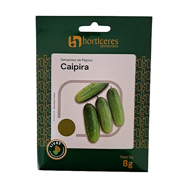 10g Sementes de Pepino Caipira - Horticeres