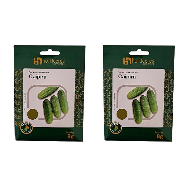 20g Sementes de Pepino Caipira - Horticeres