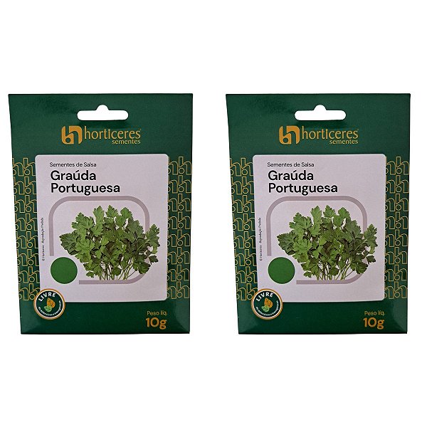 20g Sementes de Salsa Graúda Portuguesa Horticeres – Folhas Grandes e Verdes