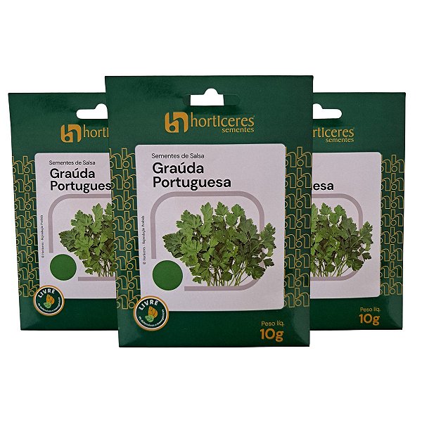 30g Sementes de Salsa Graúda Portuguesa Horticeres – Folhas Grandes e Verdes
