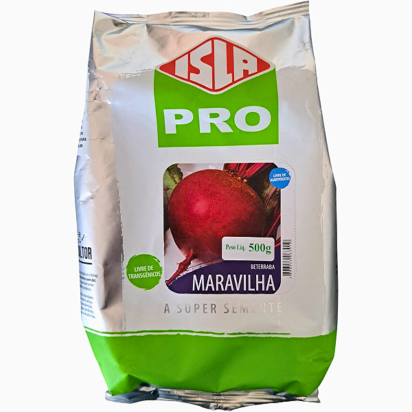 Sementes de Beterraba Maravilha 500g Isla – Variedade Tradicional