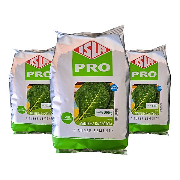 Sementes de Couve Manteiga da Georgia 1,5kg Isla – Alta Produtividade