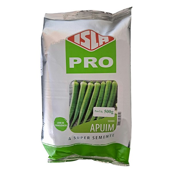 Sementes de Quiabo Apuim 500g Isla – Frutos de Alta Aceitação no Mercado