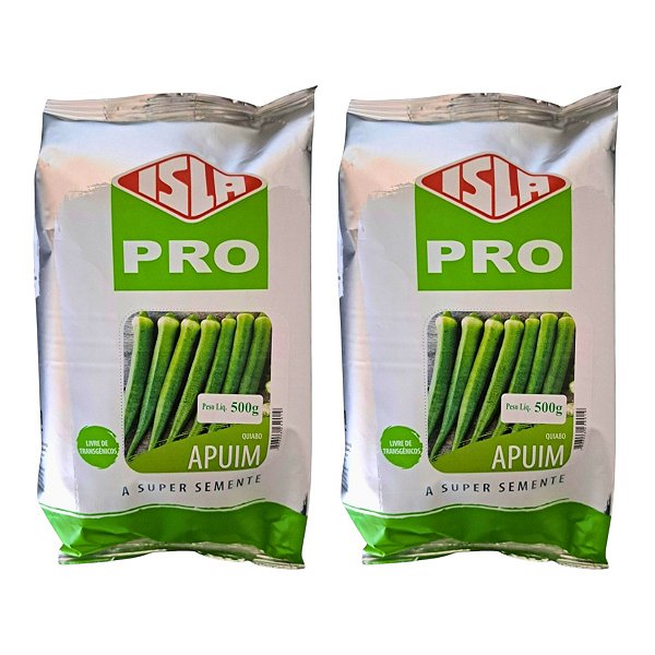 Sementes de Quiabo Apuim 1kg Isla – Frutos de Alta Aceitação no Mercado