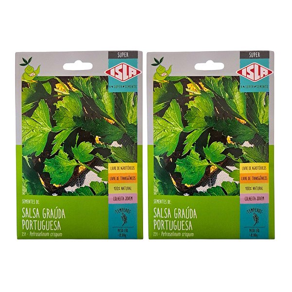 16g Sementes de Salsa Graúda Portuguesa - Isla Sementes