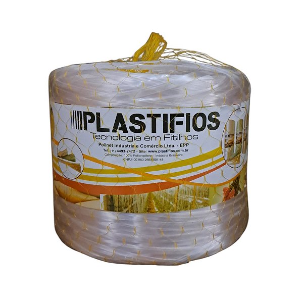 Fitilho Plástico Rosê 1000 Metros Para Amarração E Condução