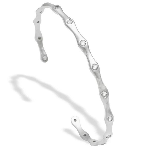 Bracelete Prata 925 55mm 16 Zirc