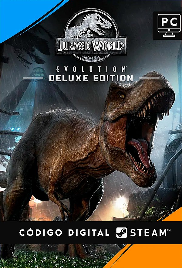 Jurassic World Evolution Deluxe Edition STEAM CD Key CardL ndia