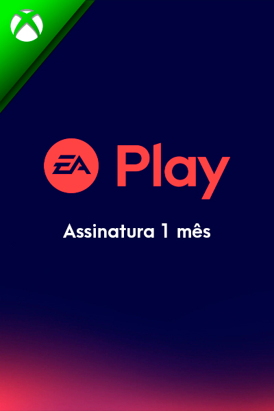 EA Play Card - Assinatura 1 Mês - Xbox Código de Resgate