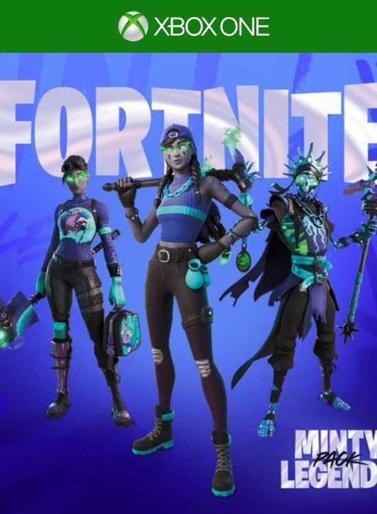 Fortnite - The Minty Legends Pack XBOX ONE Código de Resgate 25 Dígitos